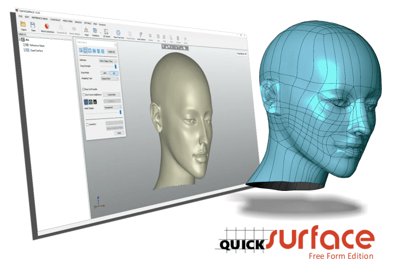 Verisurf Quick Surface Shining3D Software