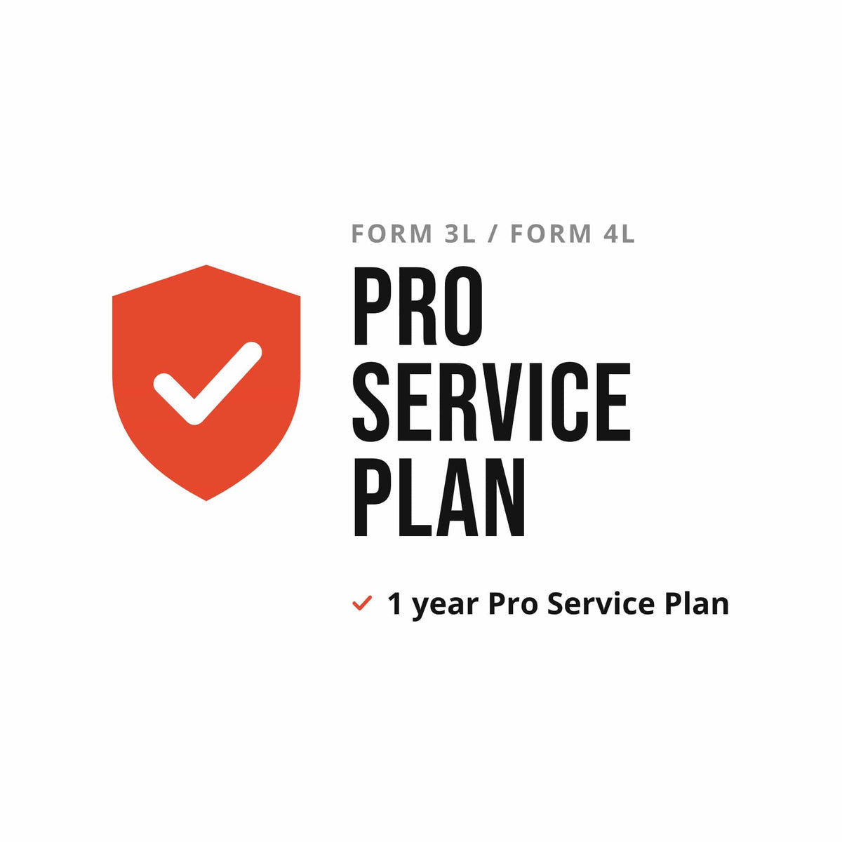 Form 3L/Form 4L Pro Service Plan 1 year (1 yr PSP) Formlabs Service Product