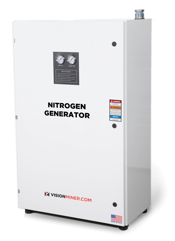Nitrogen Generator for SLS 3D Printing– Vision Miner