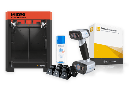 22 IDEX R&D 3D Scanner Bundle Vision Miner Bundles