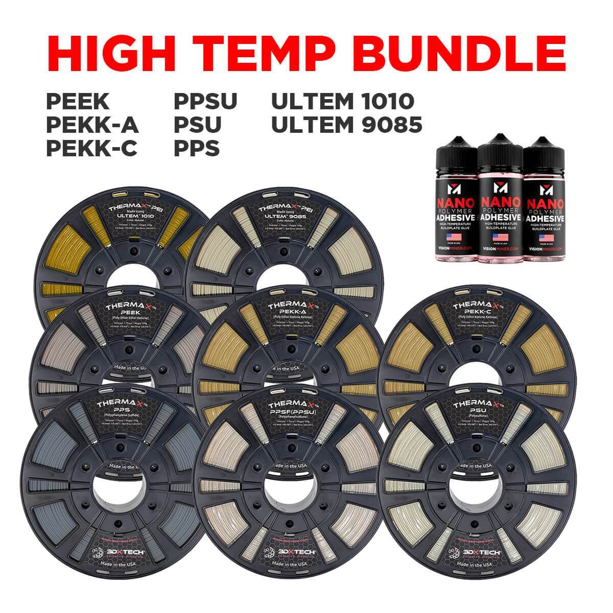 High-Temp Filament Bundle Vision Miner Bundles