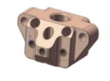 Heat Blocks Copper (410) / Funmat Pro 410 (G1) Vision Miner Extruders