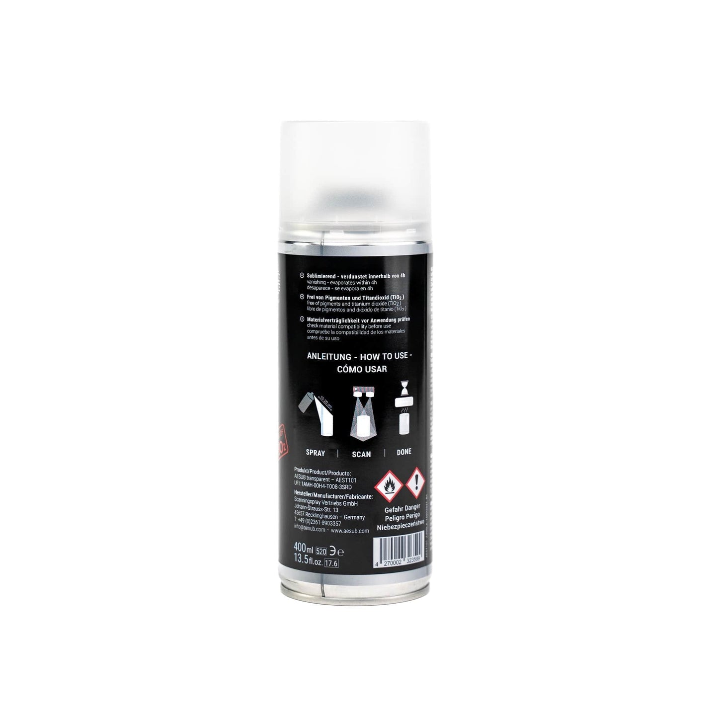 AESUB Transparent AESUB USA Scanning Spray