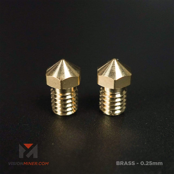Brass Nozzle for INTAMSYS Funmat HT – Vision Miner