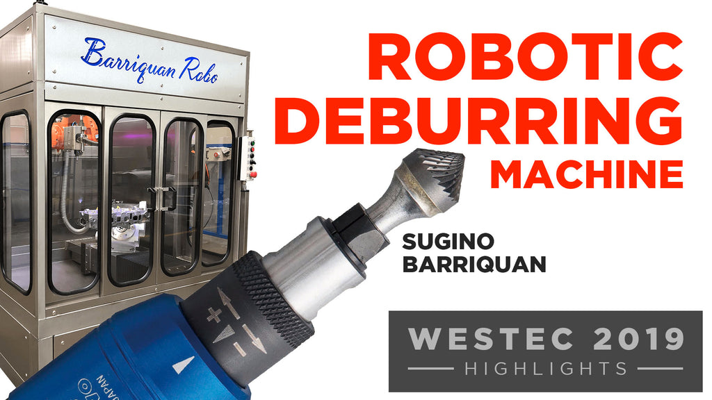 The Sugino Barriquan™ Robotic Deburring Machine 1