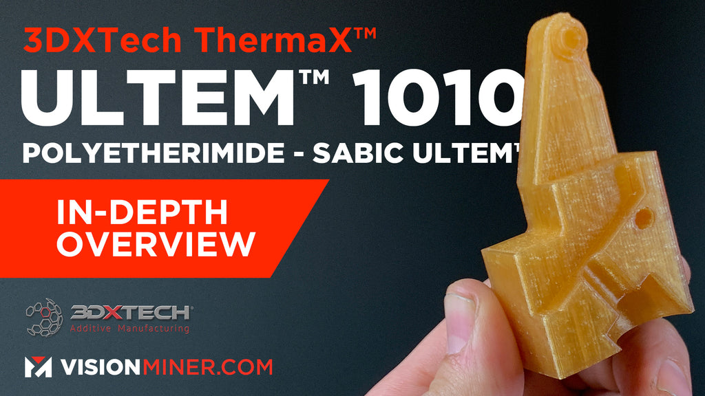ThermaX™ PEI, Made Using ULTEM™ 1010, High-Temperature 3D Printing Filament from 3DXTech