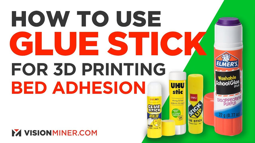 How To Use Glue Stick for 3D Printer Bed Adhesion