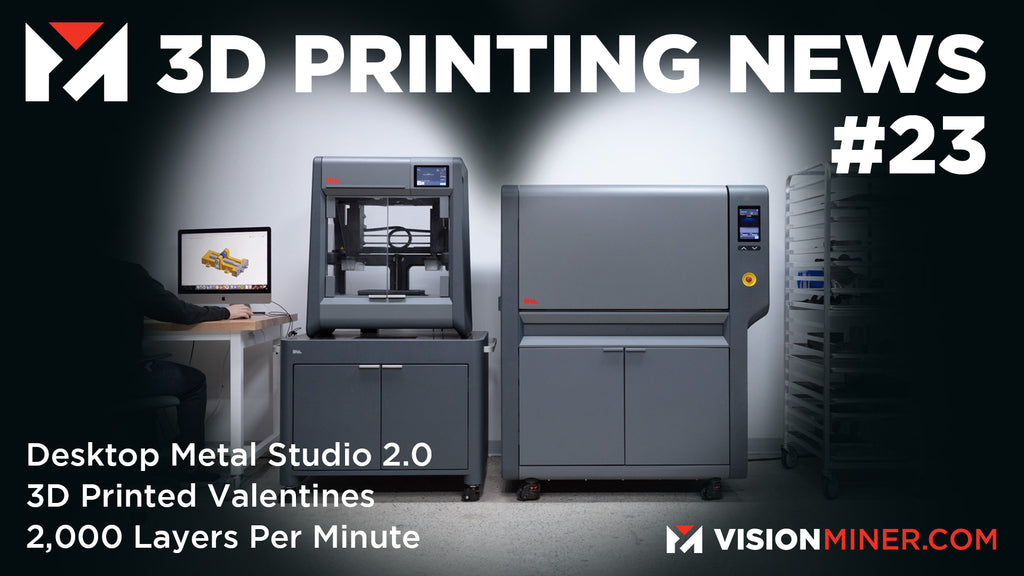 Desktop Metal Studio System 2, Neatsy AI Foot Scanner, Markforged Helps DARPA Competition, and More!