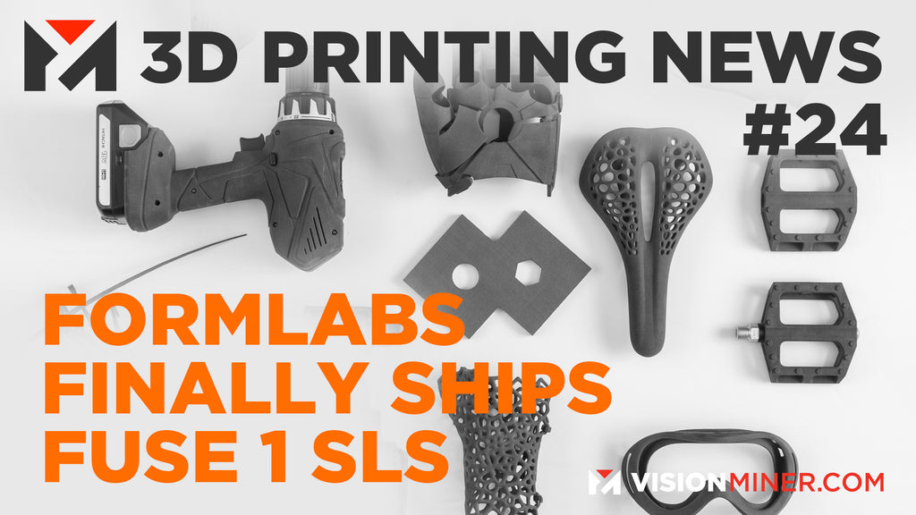 Formlabs Fuse 1 SLS Starts Shipping, 3D Printed Jigs and Fixtures, Graphene Infused Copper, and More