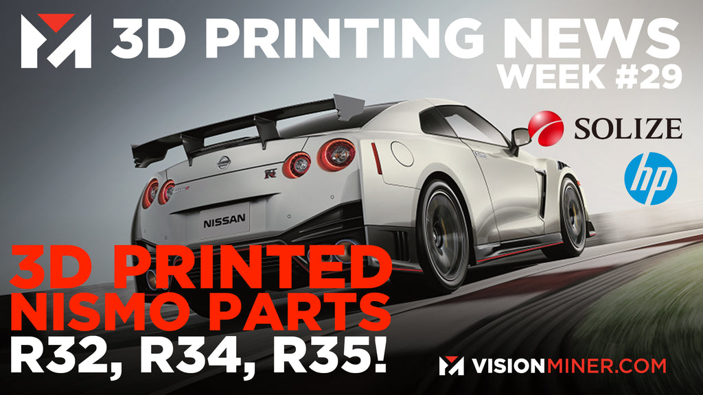 3D Printed Nissan Skyline and Silvia Heritage Parts from SOLIZE and HP! 3D Printing News 2021