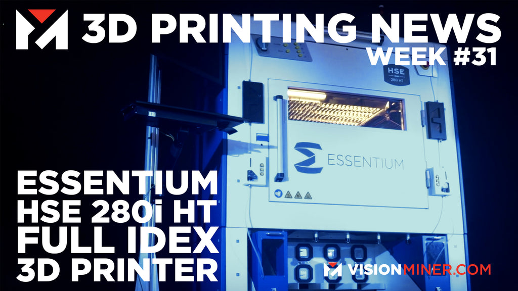Essentium Debuts Full IDEX Industrial 3D Printer! 3D Printing News 2021