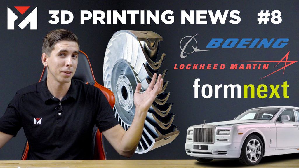 Rolls Royce 3D Printing, Lockheed Martin, Boeing Auburn Facility, Formnext 2020