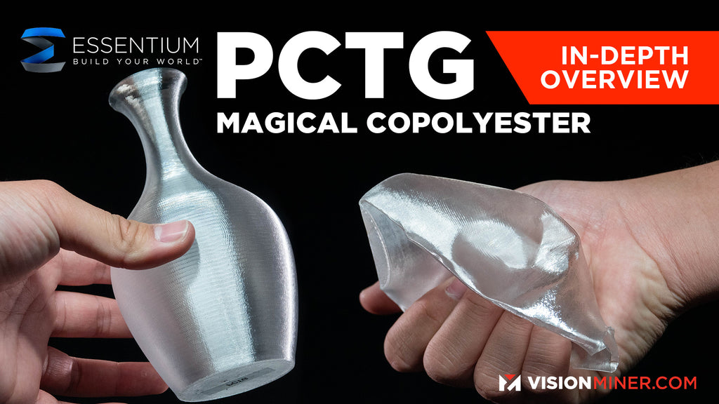 PCTG, Polyethylene Terephthalate-Glycol 3D Printing Filament from Essentium