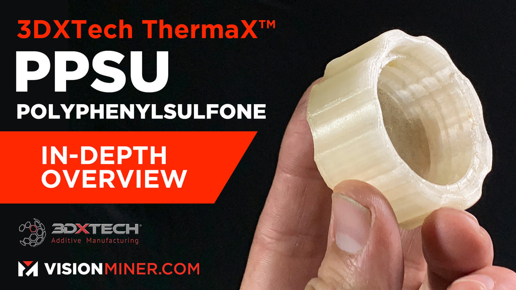 ThermaX™ PPSU (Polyphenylsulfone) - Radel & Ultrason P, 3D Printing Filament from 3DXTech