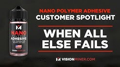 When all other Bed Adhesives fail for 3D Printing [Customer Spotlight] using Nano Polymer Adhesive