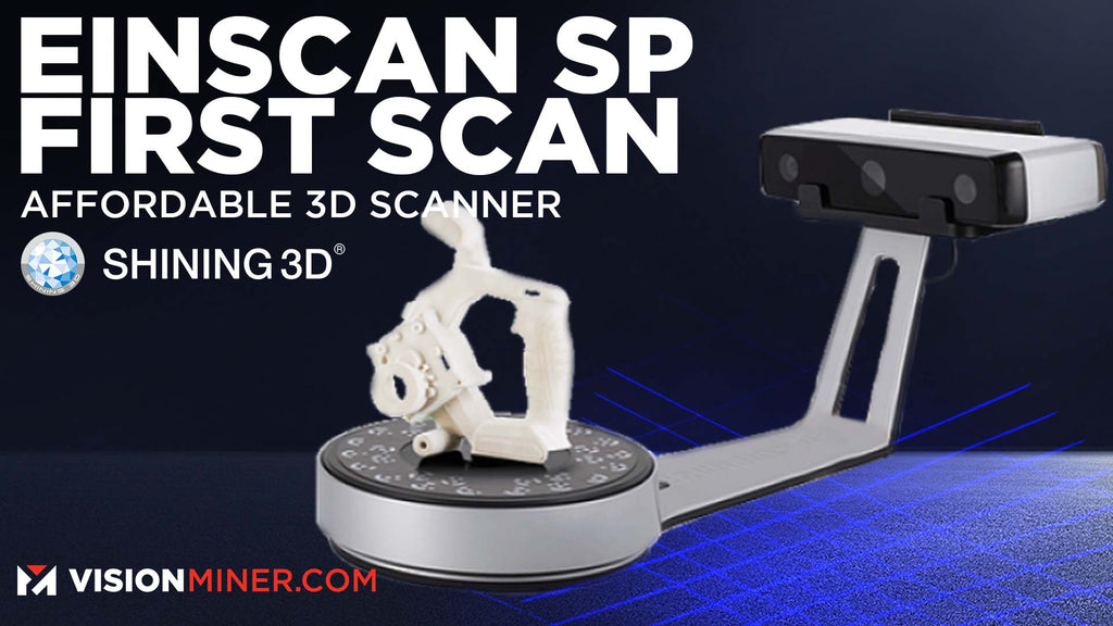 How to 3D Scan an Object - Einscan SP Tutorial