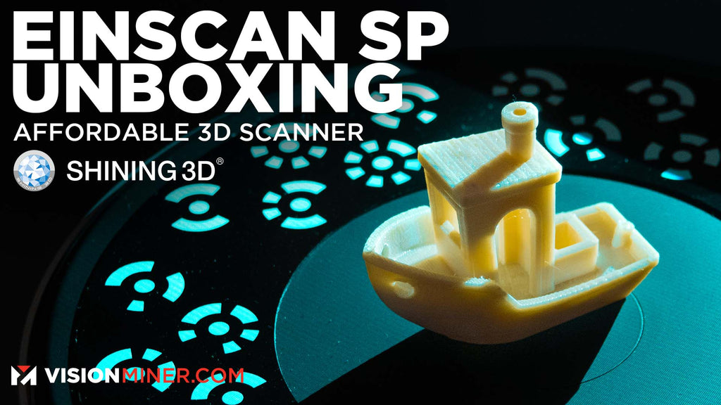 3D Scanning Made EASY - Einscan SP Unboxing from Shining3D