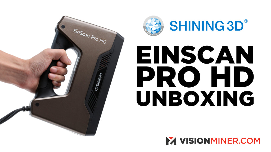 Einscan Pro HD Unboxing - Shining 3D's Latest 3D Scanner!
