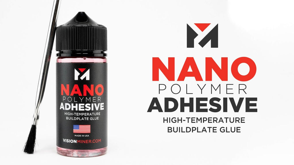 The BEST Bed Adhesion for 3D Printing 2019 - Nano Polymer Adhesive: PEEK, Nylon, ABS, PEI, PPSU