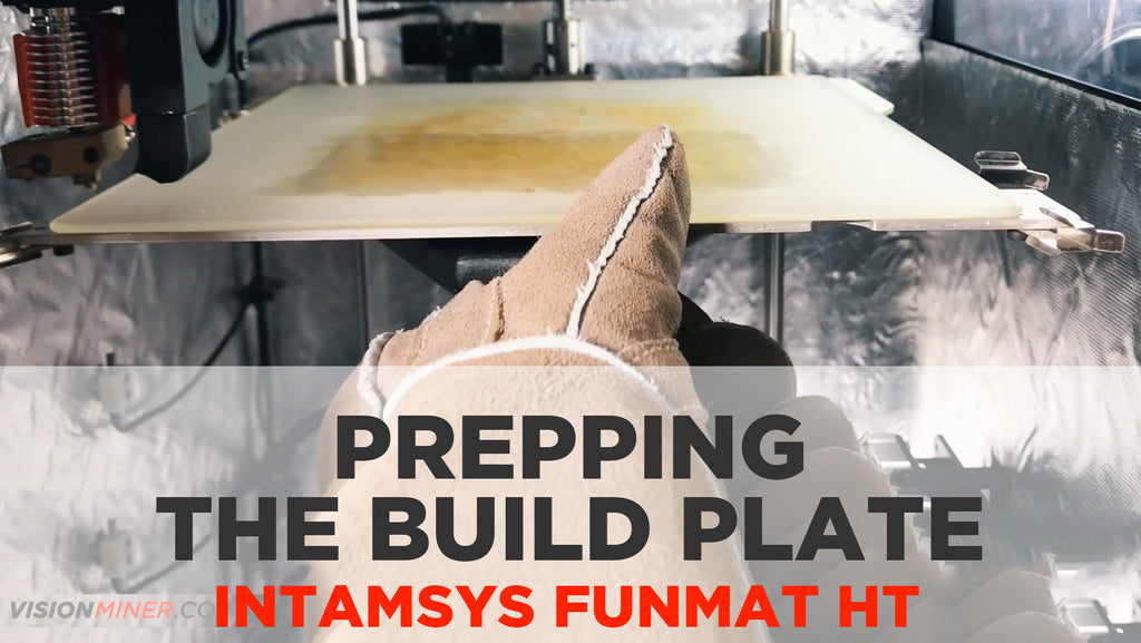 PEEK 3D Printing - Prepping the Build Plate on the Funmat (HOW-TO)