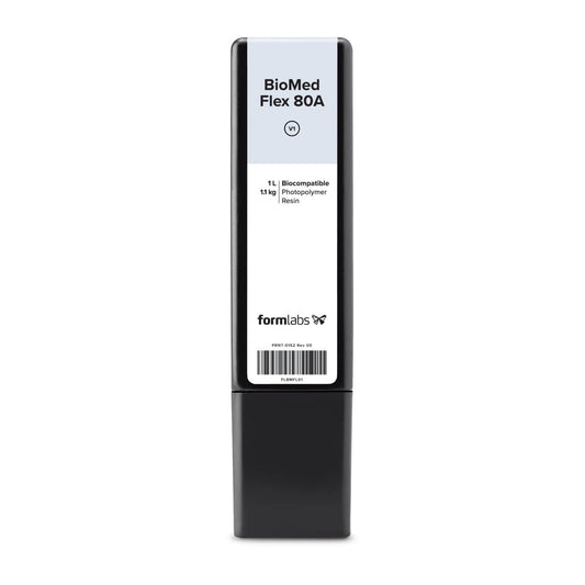 BioMed Flex 80A Resin (Form 4) 1 L Formlabs Resin - F4 - Medical