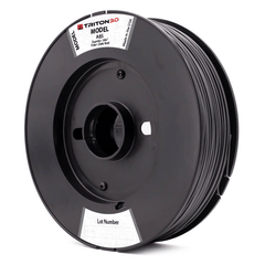 Triton ABS - Stratasys Compatible Dark Grey / 56in³ / Classic Fortus 360/400/900MC 3DXTECH FGREEL2