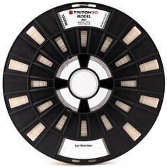Triton ABS - Stratasys Compatible Natural / 184in³ / Classic Fortus 360/400/900MC 3DXTECH FGREEL2