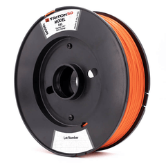 Triton ABS - Stratasys Compatible Orange / 56in³ / Classic Fortus 360/400/900MC 3DXTECH FGREEL2