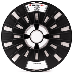 Triton ABS - Stratasys Compatible White / 184in³ / Classic Fortus 360/400/900MC 3DXTECH FGREEL2