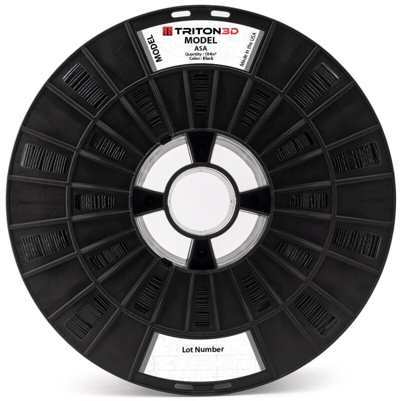 Triton ASA - Stratasys Compatible Black / 750in³ 3DXTECH FGREEL2