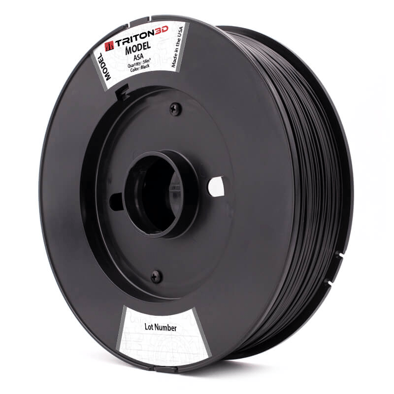 Triton ASA - Stratasys Compatible Black / 56in³ 3DXTECH FGREEL2