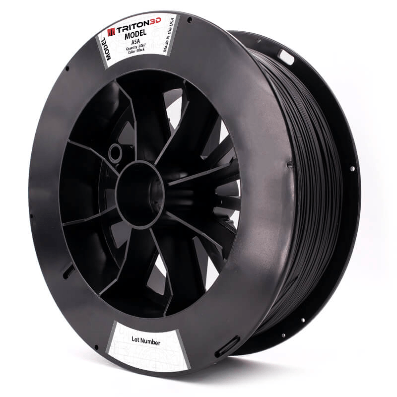 Triton ASA - Stratasys Compatible Black / 92in³ 3DXTECH FGREEL2