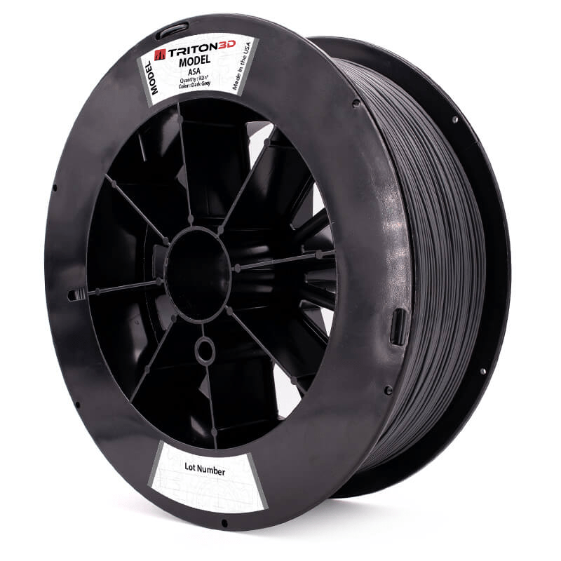 Triton ASA - Stratasys Compatible Dark Grey / 92in³ 3DXTECH FGREEL2