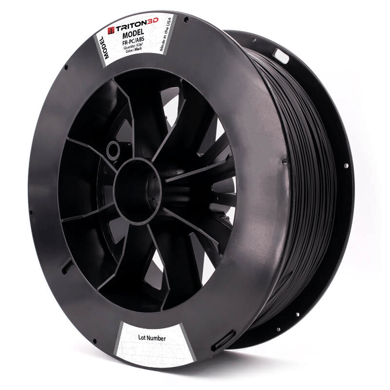 Triton FR-PC-ABS - Stratasys Compatible Black / 92in³ 3DXTECH FGREEL2