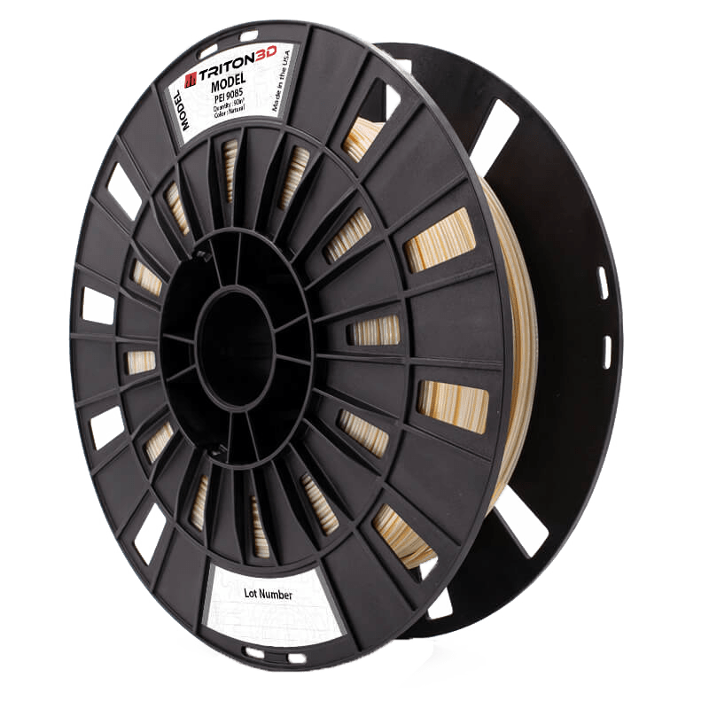 TRITON™ PEI 9085 - Stratasys® Compatible Natural / 92in³ 3DXTECH FGREEL2