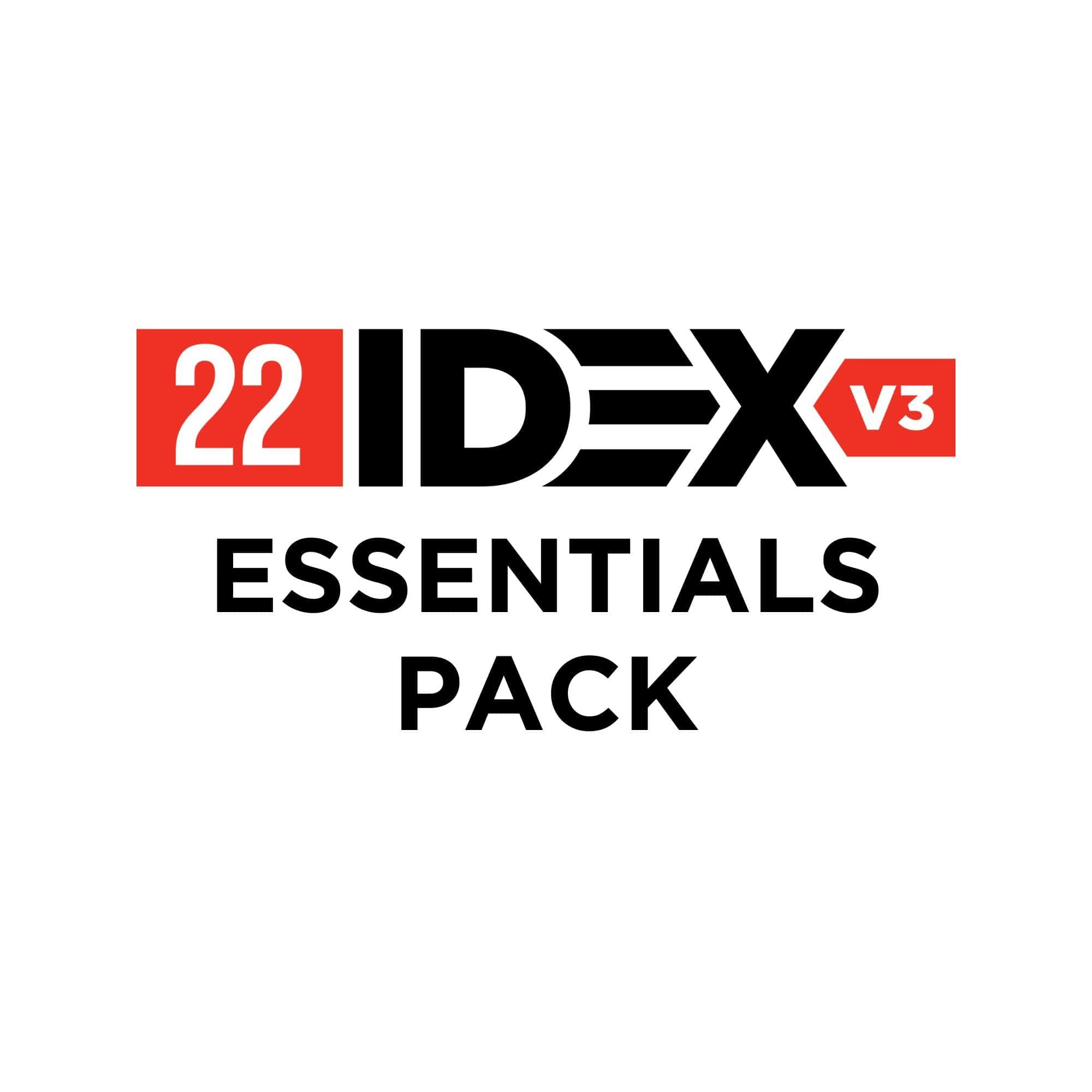 22 IDEX Essentials Pack v3 Vision Miner 3D Printer Parts