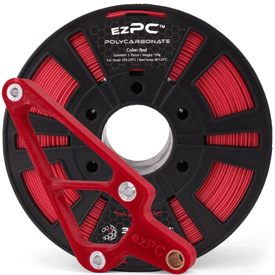 ezPC POLYCARBONATE 750g / Red 3DXTech Filament