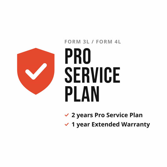 Form 3L/Form 4L Pro Service Plan 2 years (2 yrs PSP + 1 yr EW) Formlabs Service Product
