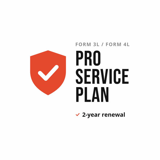 Form 3L/Form 4L Pro Service Plan 2 years Renewal Formlabs Service Product
