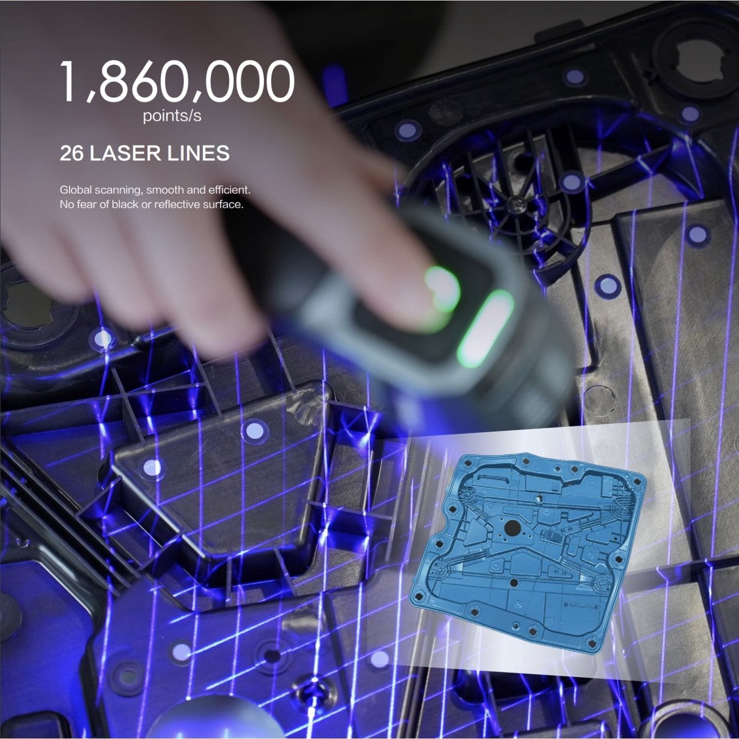 FreeScan Combo+ Shining3D 3D Scanner