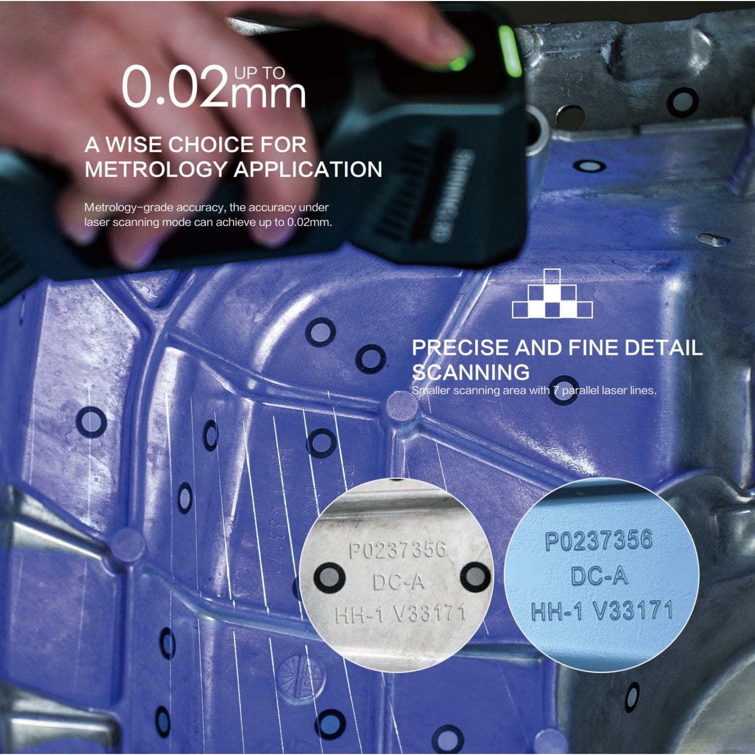 FreeScan Combo+ Shining3D 3D Scanner