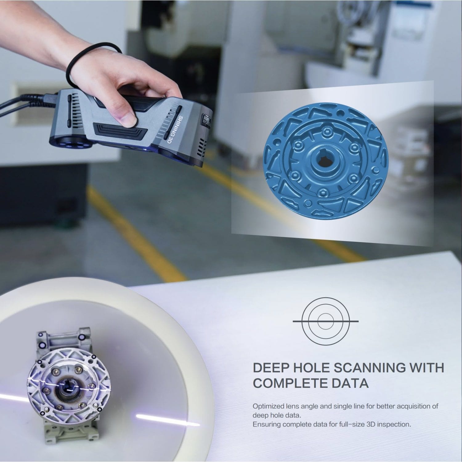 FreeScan Combo Shining3D 3D Scanner