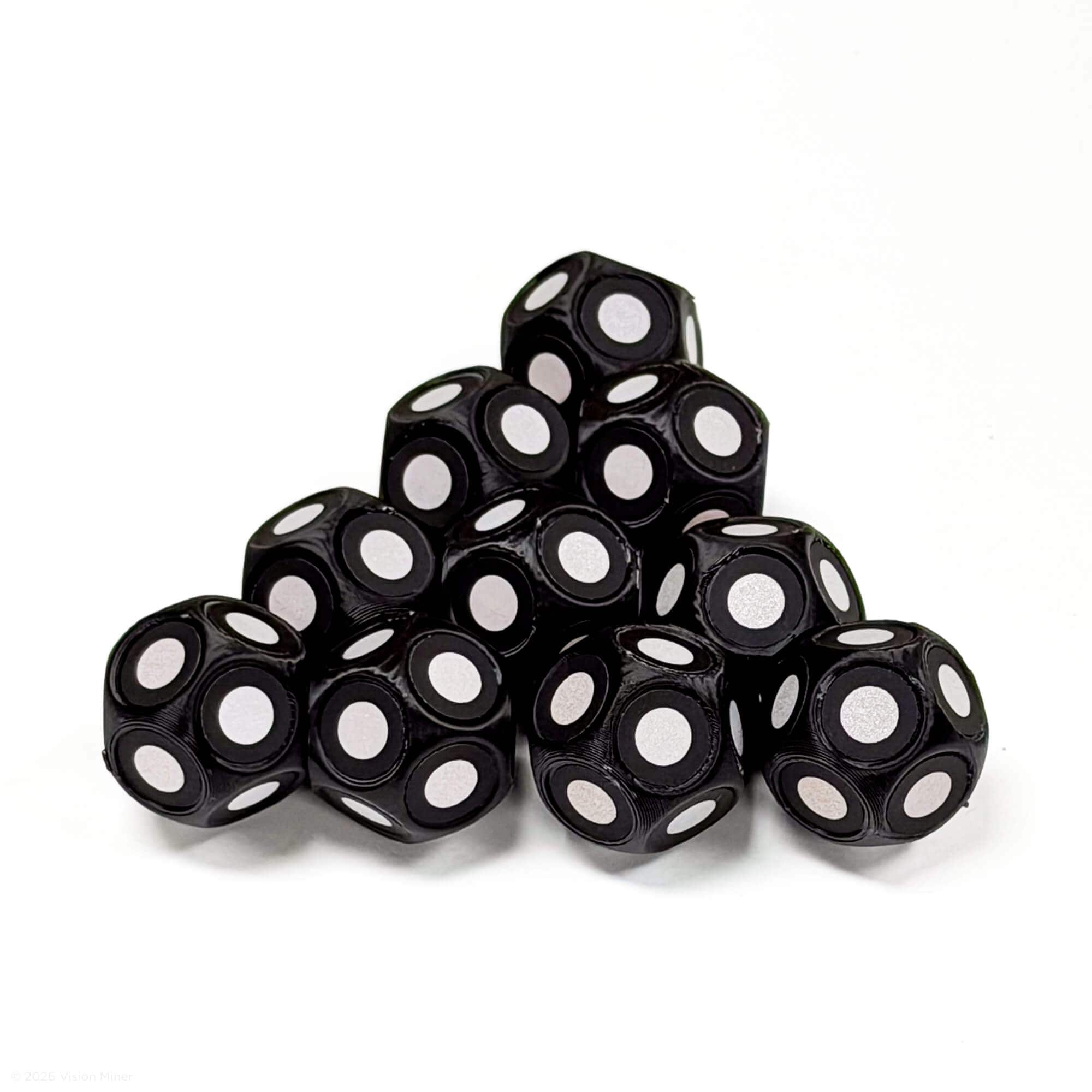 3D Scanning Pyramid Markers (Magnetic) Vision Miner 3D Scanner Accessories
