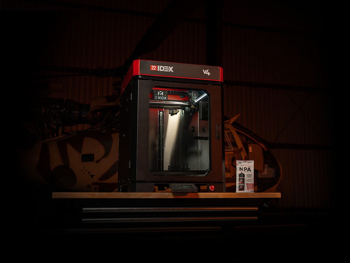 22 IDEX v4 High-Temp 3D Printer– Vision Miner