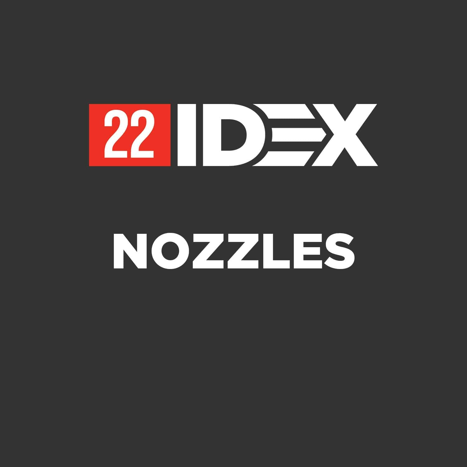 22 IDEX Volcano Style Nozzles– Vision Miner