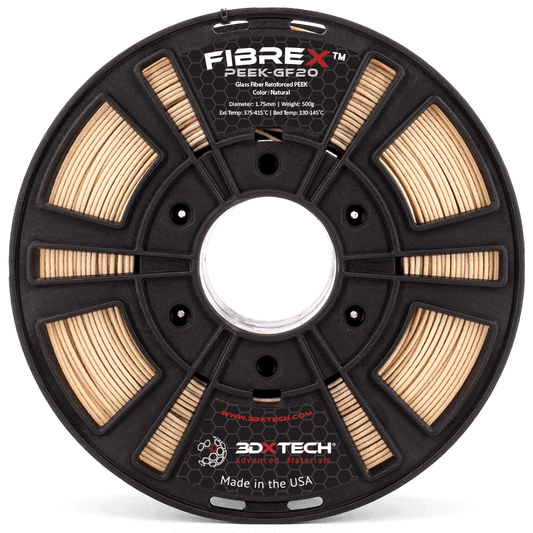 FiberX™ PEEK+GF20 500g 3DXTech Filament