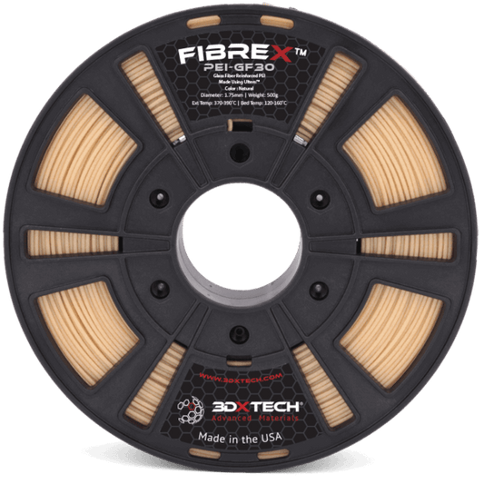 FIBREX PEI+GF30 MADE USING ULTEM™ 1010 500g 3DXTech Filament