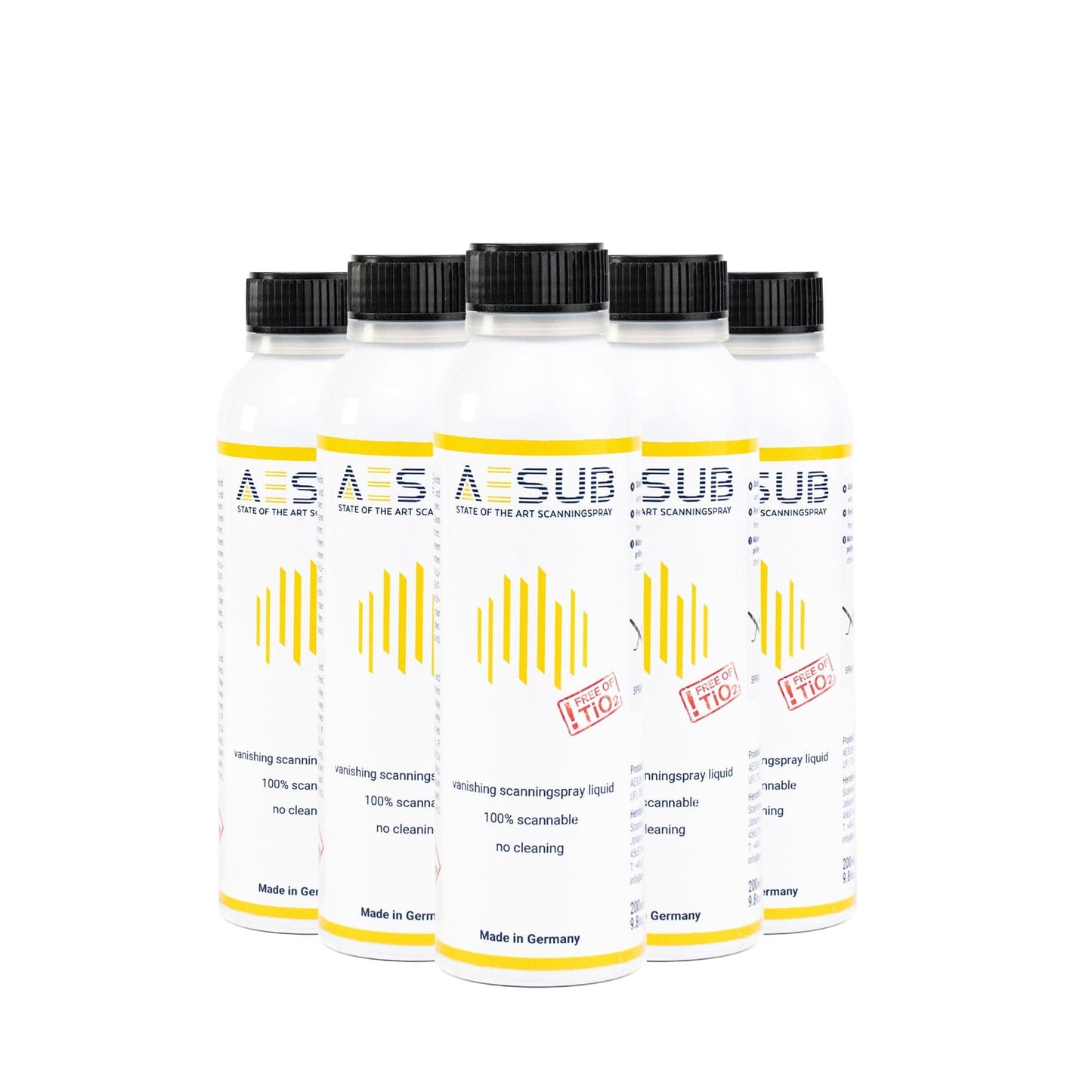 AESUB Yellow 6-Pack AESUB USA Scanning Spray