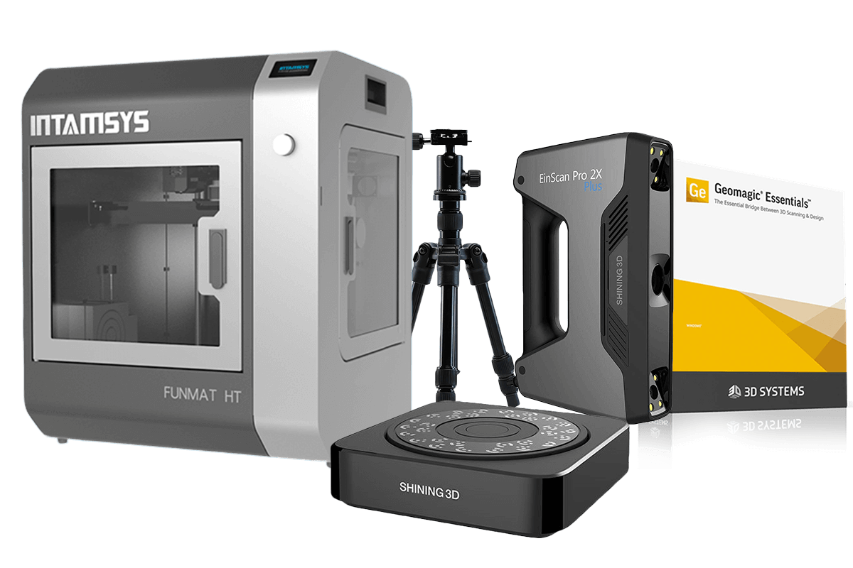 Funmat HT R&D 3D Scanner Bundle Vision Miner Bundles