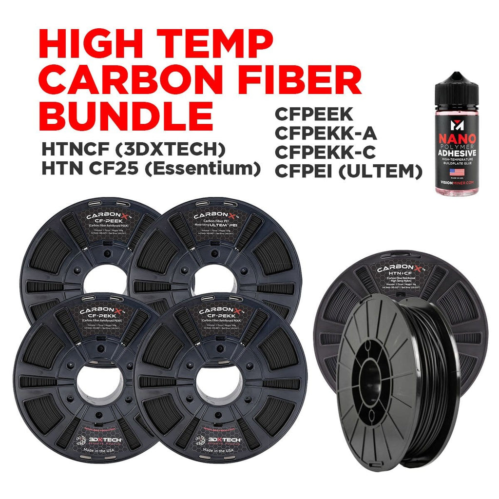 High-Temp Carbon Fiber Filament Bundle – Vision Miner